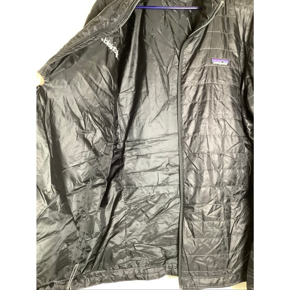 Patagonia SHEILD AI Mens XXL Black Nano Puff Quilted Zip Up Jacket HR11-2 - Picture 8 of 10